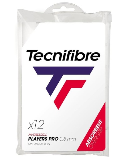 [DAB9934-BL] Overgrips Tecnifibre Players Pro Feel Blíster 12u 