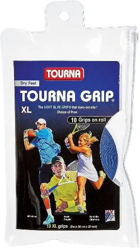 [D100SOG1006-AZ-001] Overgrips Tourna GRIP XL x10 Azul