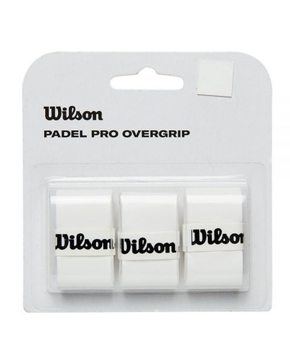 [DAB2161] Overgrips Wilson Pádel Pro 3u Blanco