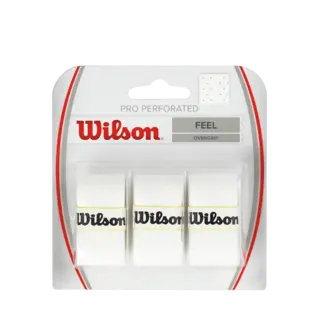 [DAD1097] Overgrips Wilson Pro Perforated 3 Unidades Blanco