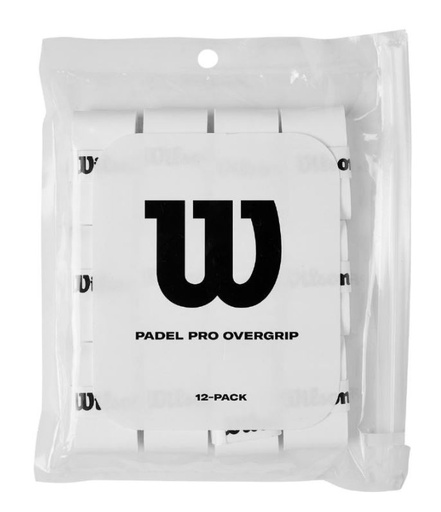 [DAB2223] Overgrips Wilson Padel PRO Blíster 12u Blanco