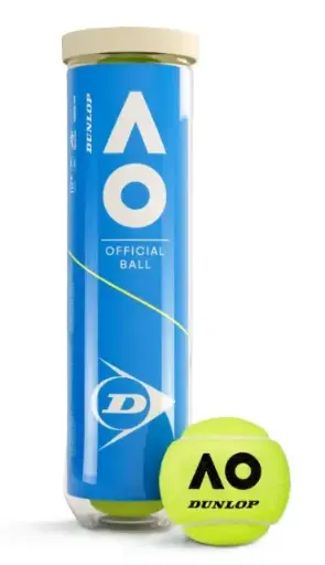 [DAB0857-1] Pelotas Tenis Dunlop AUSTRALIAN OPEN B4 1 Bote 4 pelotas