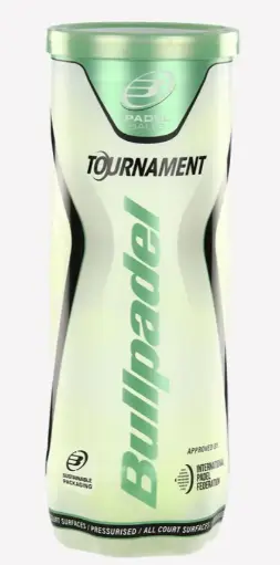 [DAB2295-1] Pelotas Pádel Bullpadel Tournament 3 pelotas