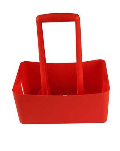 [203504759-RO] Porta botellas ABS Rojo 6 Bidones